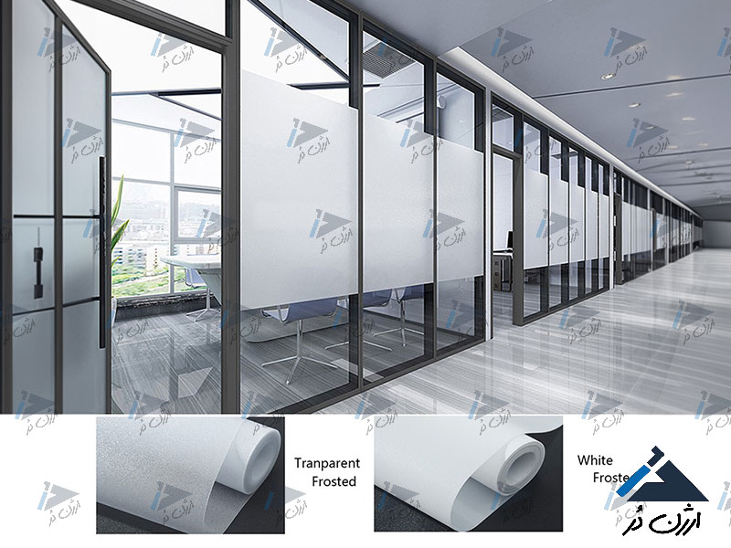 برچسب شیشه مات کن برچسب شیشه