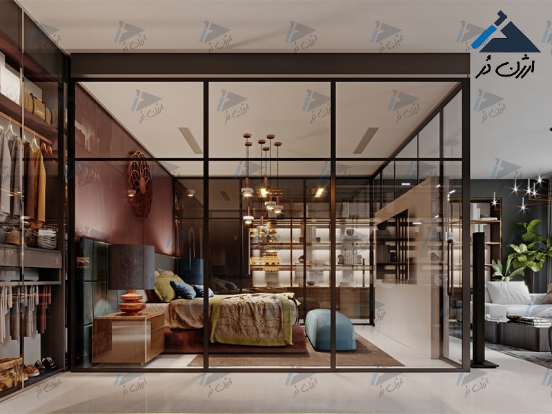 دیوار شیشه ای