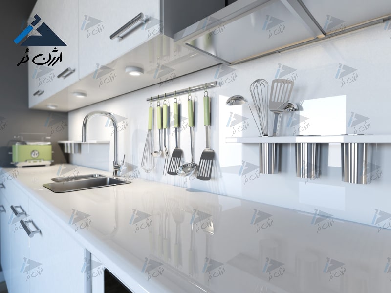 شیشه بین کابینتی