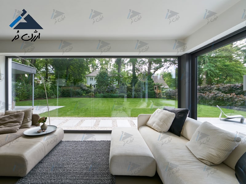 شیشه ابعاد بزرگ