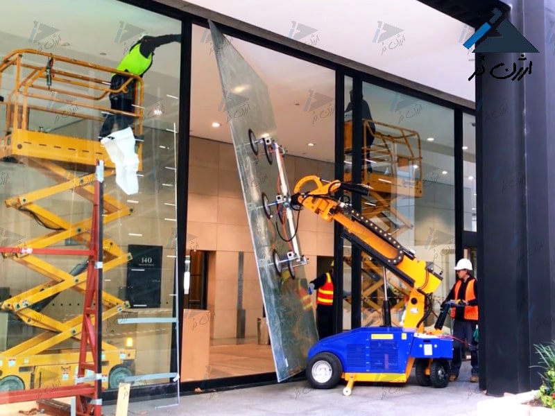 شیشه ابعاد بزرگ