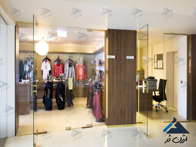 شیشه فروشگاه شیشه مغازه