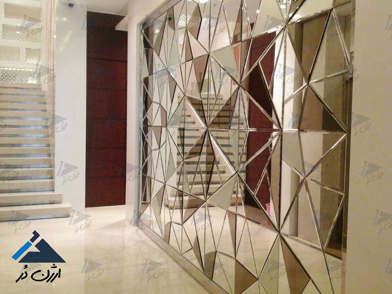 آینه کاری دیوار آینه کاری