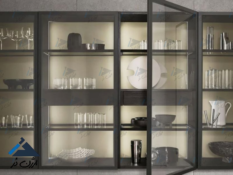 کابینت شیشه ای شیشه کابینت