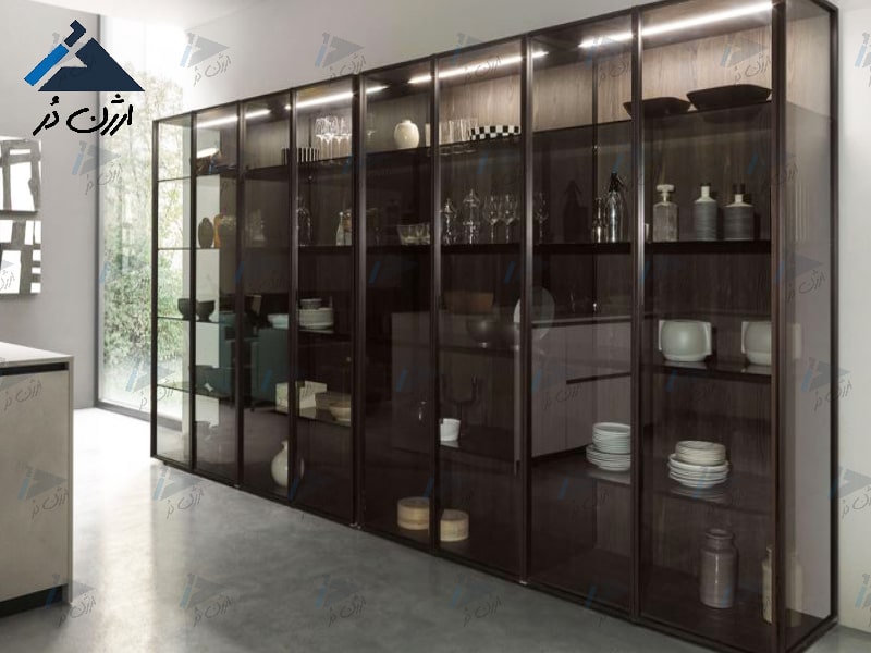 کابینت شیشه ای شیشه کابینت