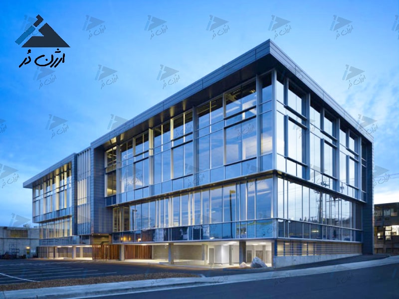 نمای کرتین وال نمای کرتین وال