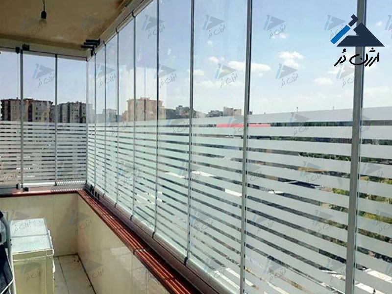 شیشه سندبلاست راه مات