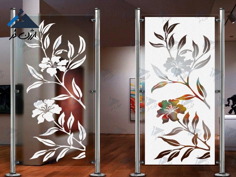 طرح بر شیشه سکوریت