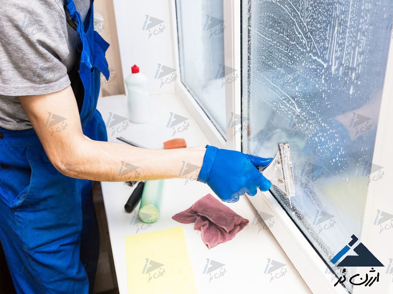شستشو کابین دوش شیشه ای شستشو کابین دوش شیشه ای