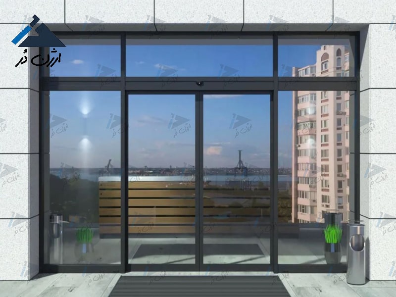 درب برقی شیشه ای درب اتوماتیک شیشه ای