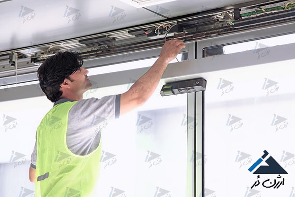 درب برقی شیشه ای درب اتوماتیک شیشه ای