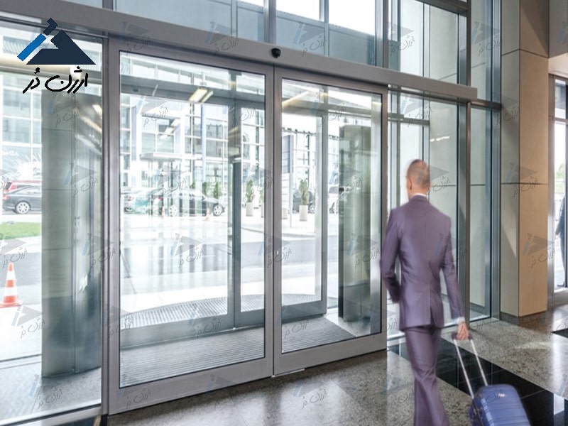 درب برقی شیشه ای درب اتوماتیک شیشه ای