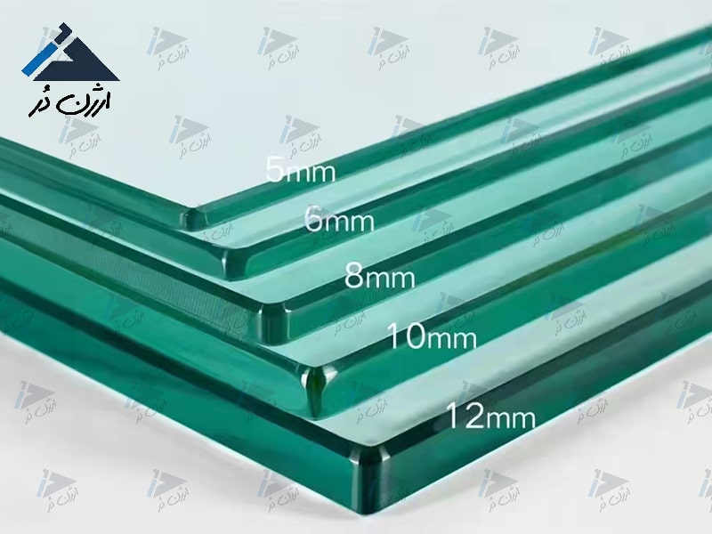 ضخامت شیشه سکوریت