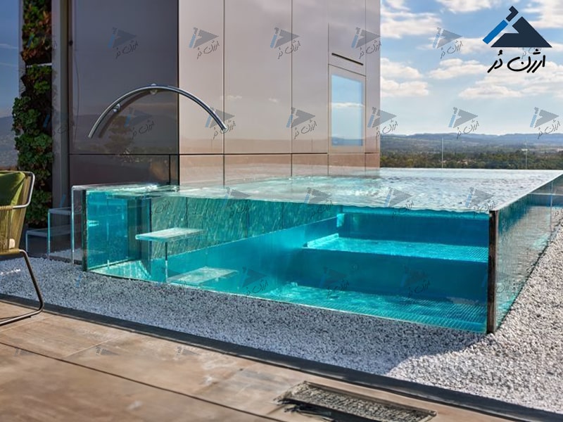 استخر شیشه ای استخر شیشه ای