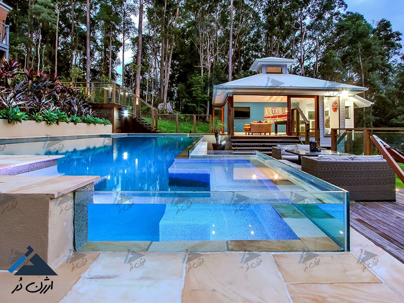 استخر شیشه ای استخر شیشه ای