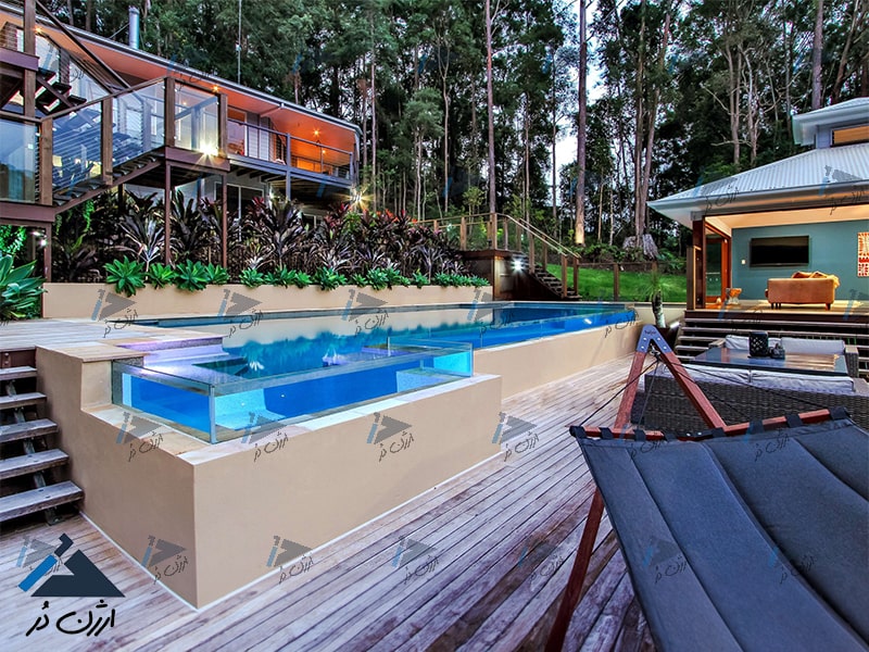 استخر شیشه ای استخر شیشه ای