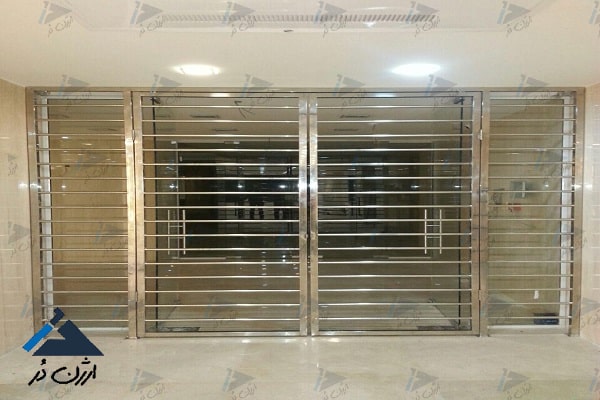 حفاظ استیل درب ورودی آپارتمان حفاظ استیل درب ورودی آپارتمان