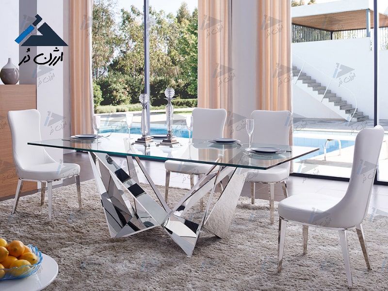 میز شیشه ای میز شیشه ای