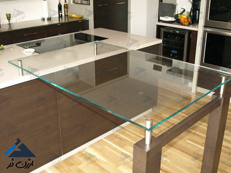 پیشخوان شیشه ای