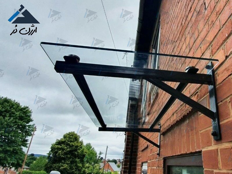 سایبان شیشه ای