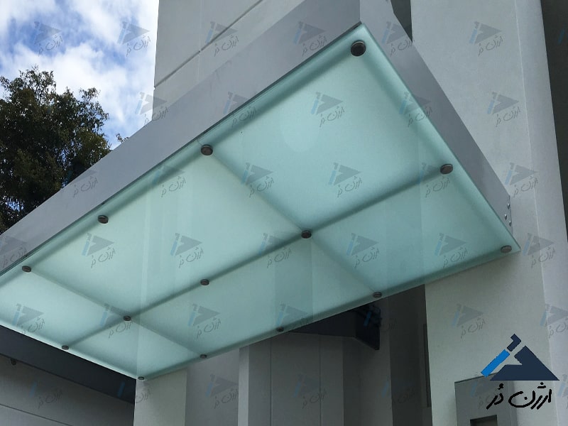 سایبان شیشه ای