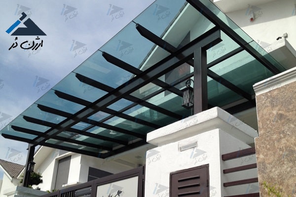 سایبان شیشه ای