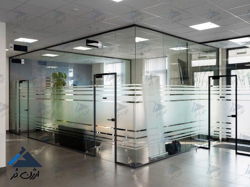 پارتیشن شیشه ای مات پارتیشن شیشه ای مات