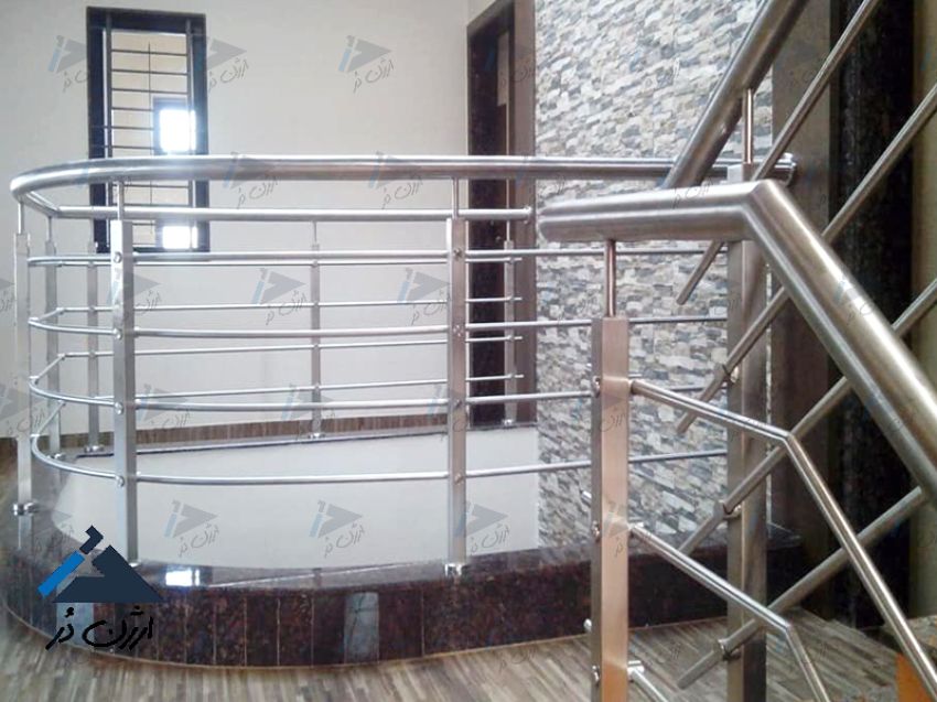 نرده استیل راه پله نرده استیل راه پله