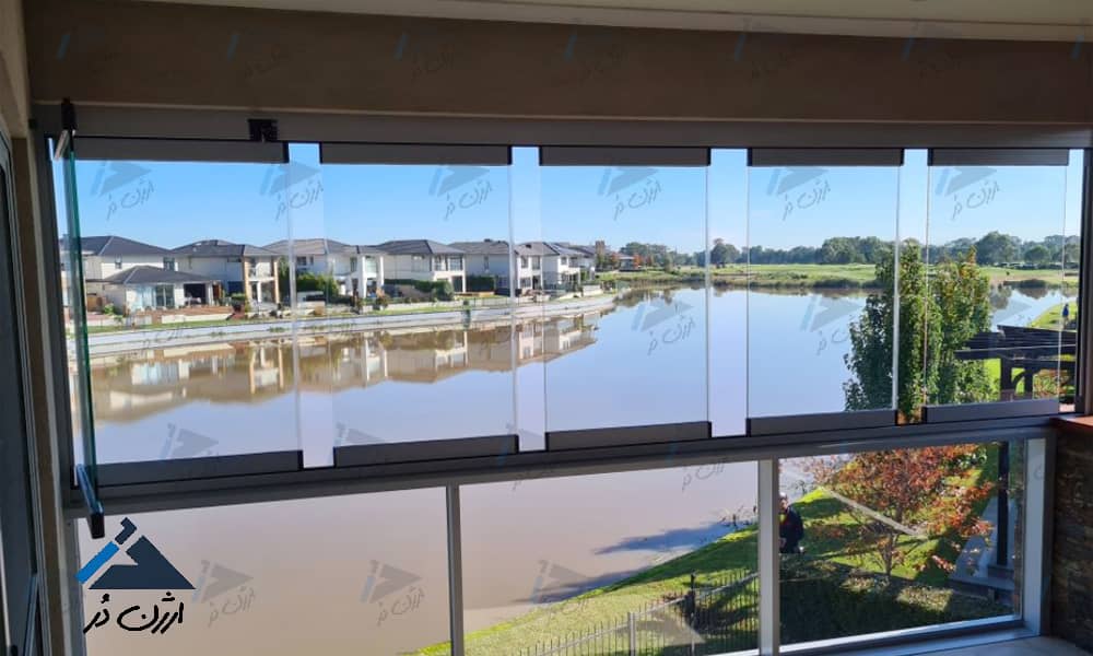 بالکن شیشه ای شیشه بالکن