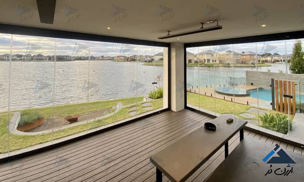 بالکن شیشه ای شیشه بالکن