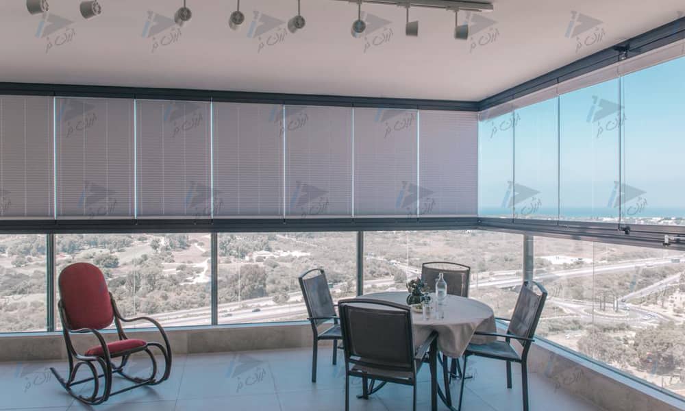 بالکن شیشه ای شیشه بالکن