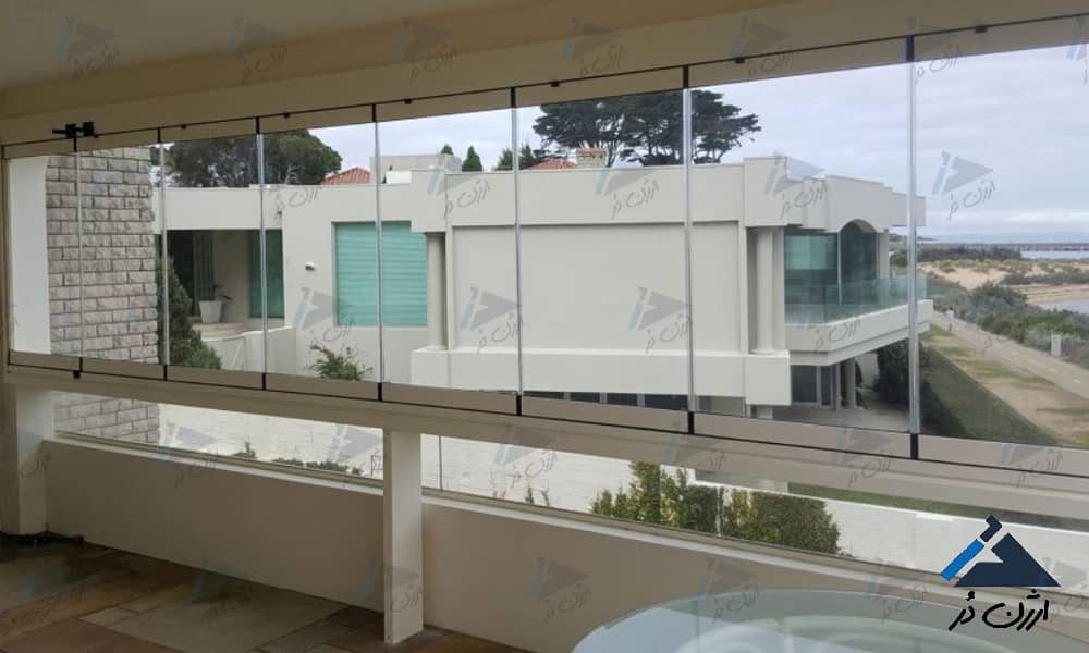 بالکن شیشه ای شیشه بالکن