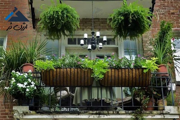 پوشاندن دید تراس و بالکن