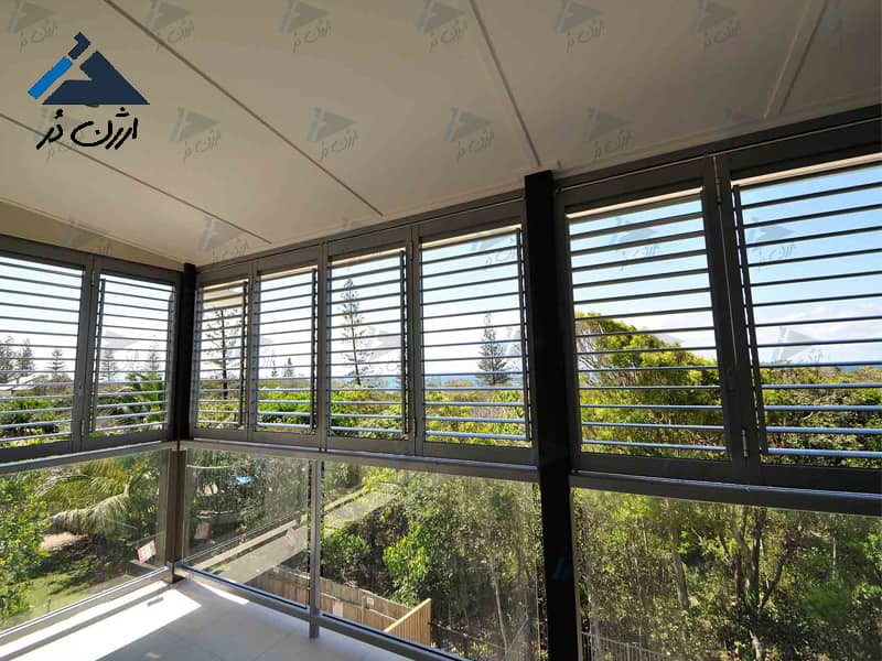 پوشاندن دید تراس و بالکن