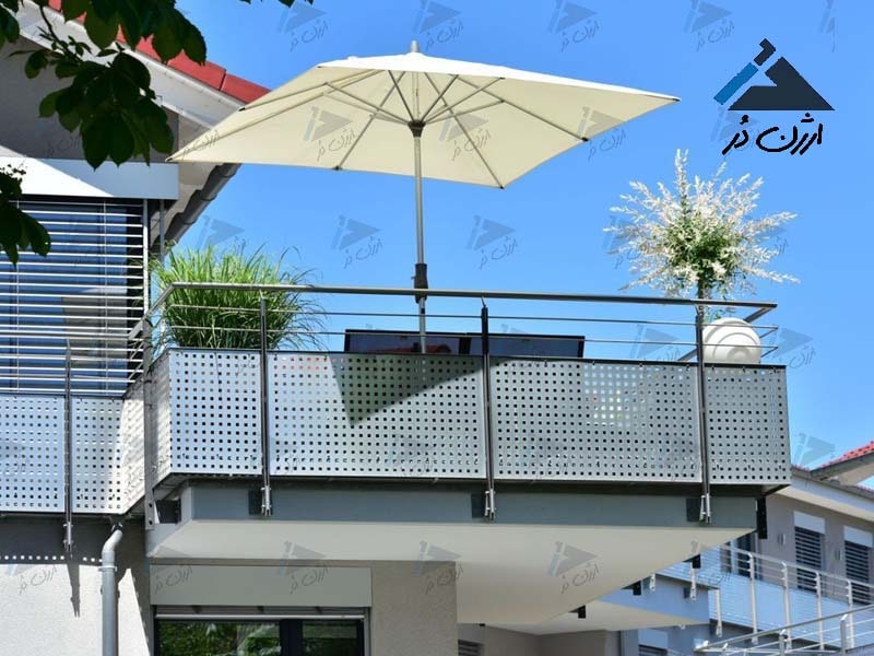 پوشاندن دید تراس و بالکن