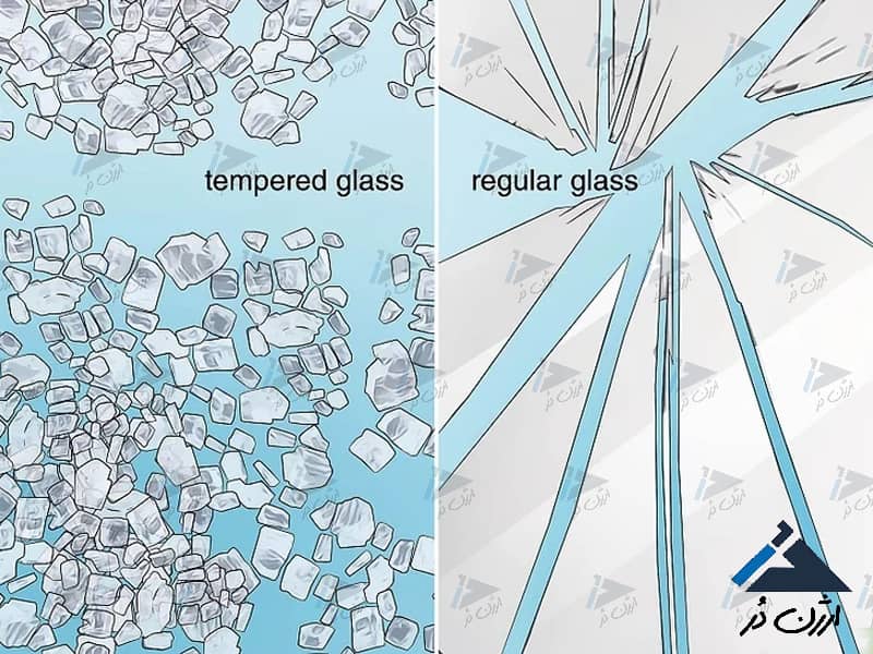 شیشه سکوریت و شیشه معمولی
