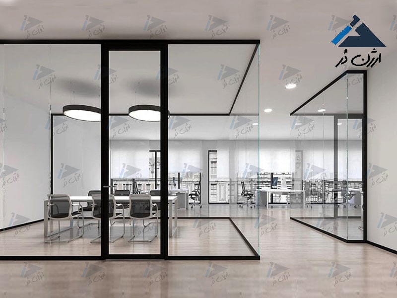 پارتیشن شیشه ای طرح اَرشان  پارتیشن شیشه ای طرح اَرشان