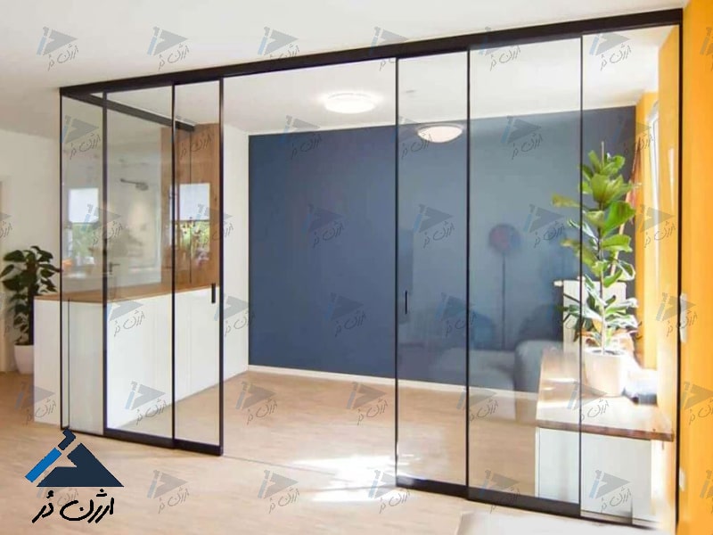 پارتیشن شیشه ای ریلی پارتیشن شیشه ای ریلی