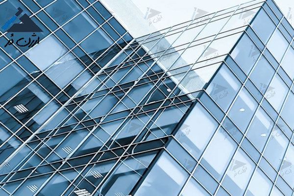 شیشه ساختمان