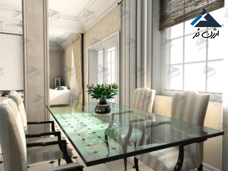 شیشه رومیزی شیشه رومیزی