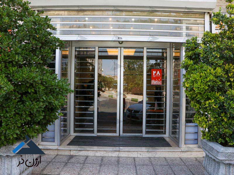درب برقی شیشه ای درب اتوماتیک شیشه ای